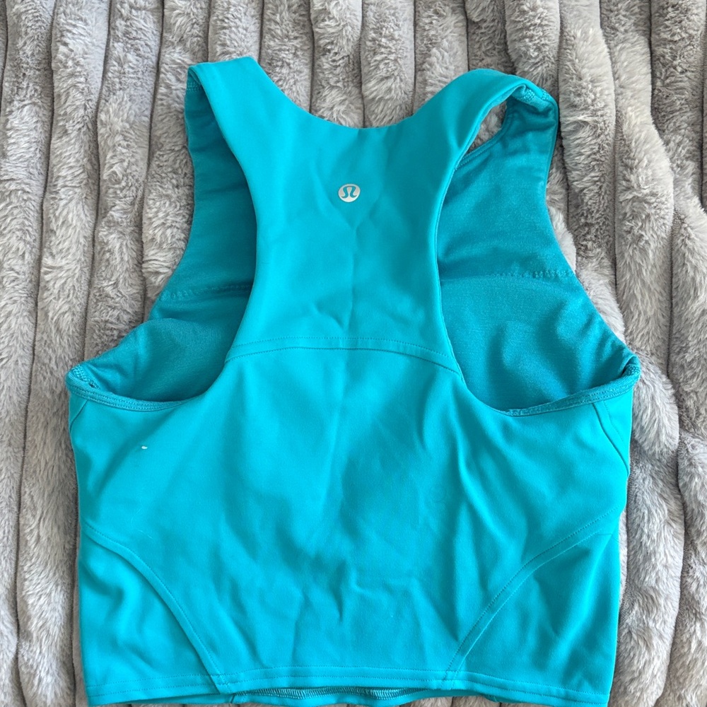 lululemon athletica Turquoise Tank Top